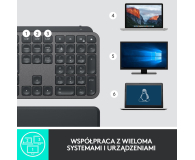LOGITECH Klawiatura MX Keys Plus z podpórką na nadgarstki 920-009416 - 597345 - zdjęcie 12